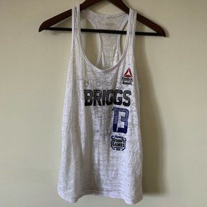 Rebook Crossfit Sam Briggs White Tank Top